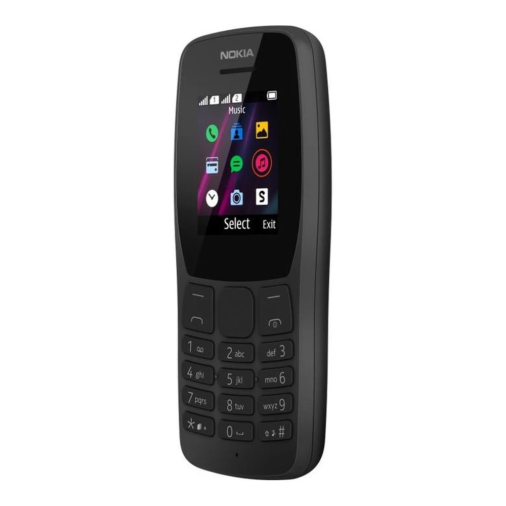 Смартфон Nokia 110 ТА-1192 Black 1.77" 4MB 11MB Dual Sim 800 мАч