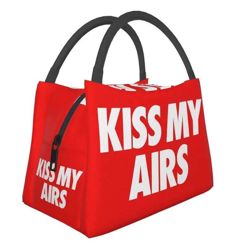 

Kiss My Airs Thermal Insulated Lunch Bags Women Resuable Lunch Tote for Office Outdoor Multifunction Meal Food Box