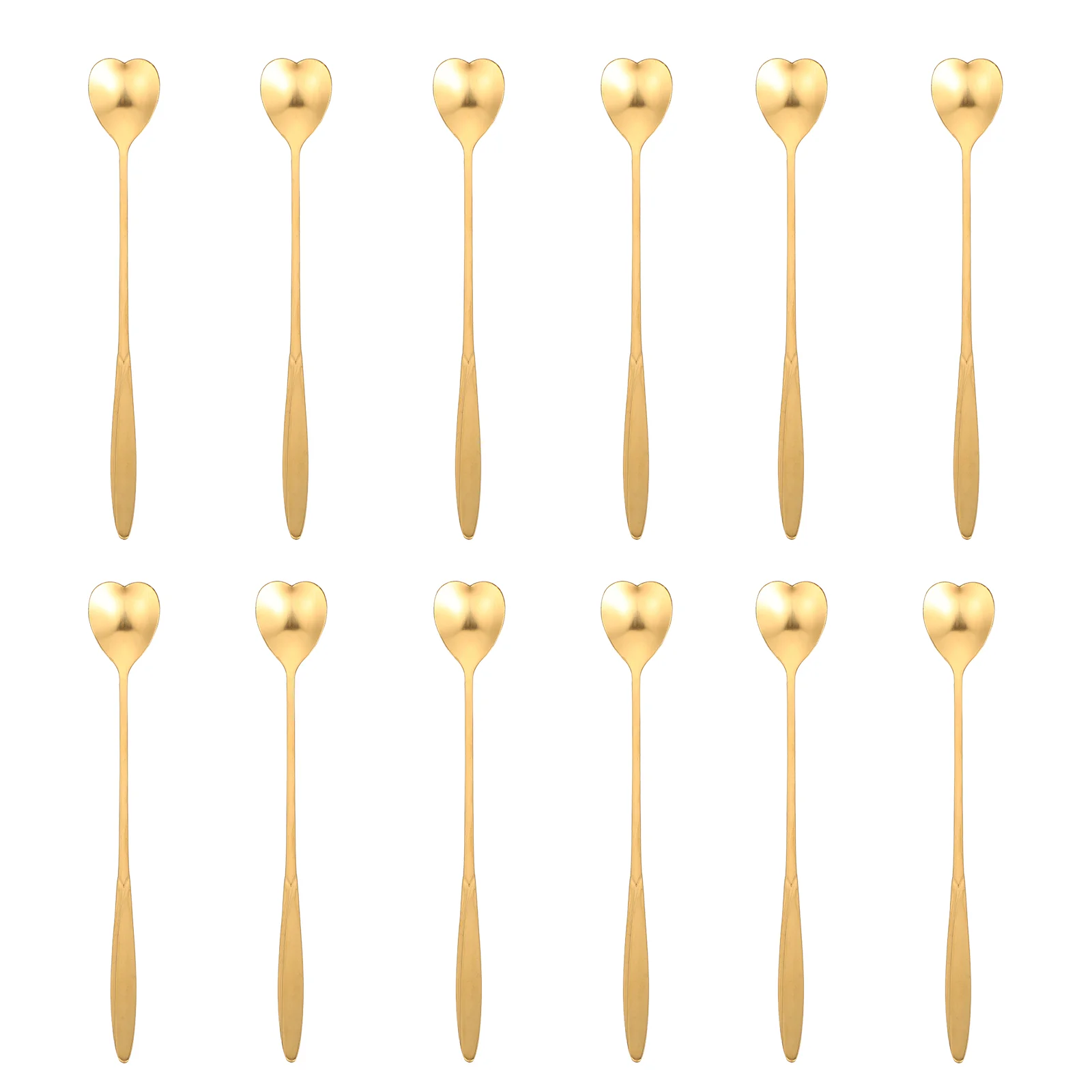 

Spoon Spoonsstirring Dessert Ice Kitchen Tea Gold Accessories Coffee Espresso Handle Cocktail Sticks Pudding Tools Scoopsiced