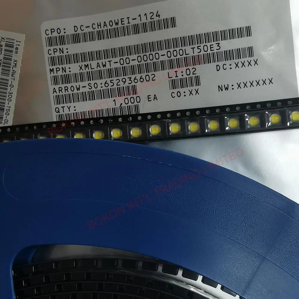 Фото 10 шт. XMLAWT LED XLAMP COOL WHITE 5000K SMD XMLAWT-00-0000-000LT50E3 Флюс 260 лм 2,9 В 700 мА №3