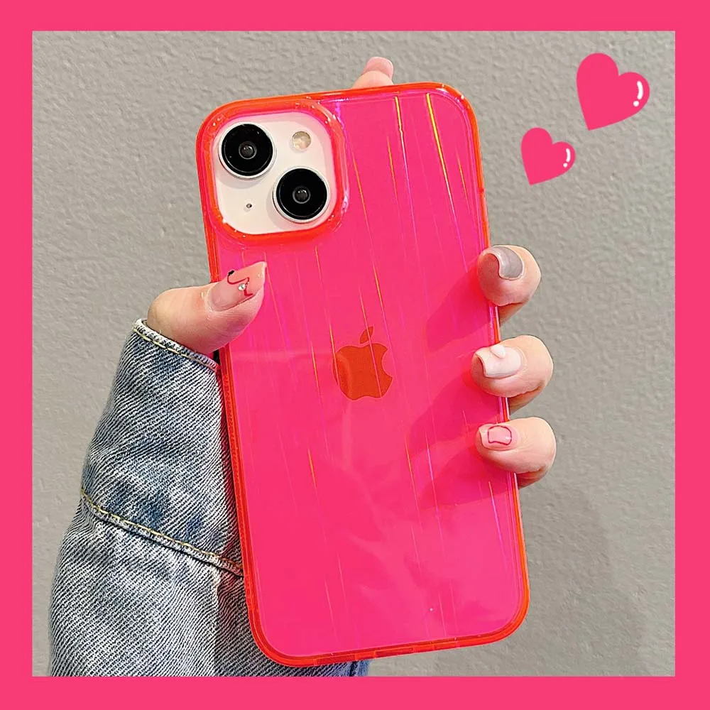 

Imple цветной флуоресцентный половинный чехол для телефона iPhone 14 13 12 11 Pro Max силиконовый защитный чехол Funda