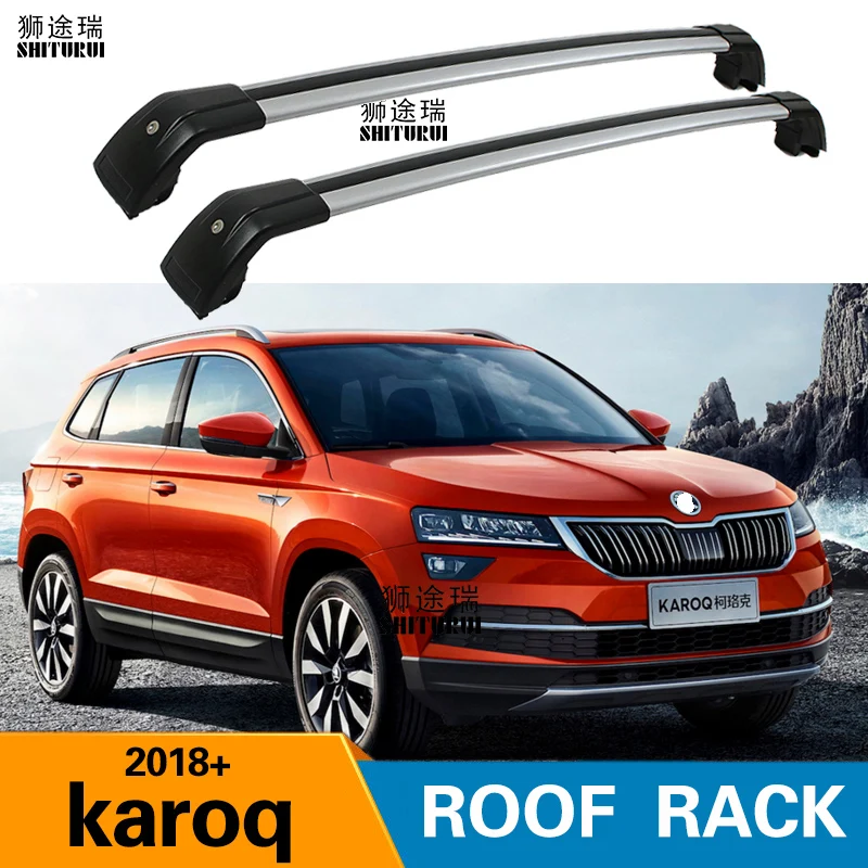 

2 шт., поручни на крышу для SKODA Karoq 2017-2022 2023 Nu7 SUV