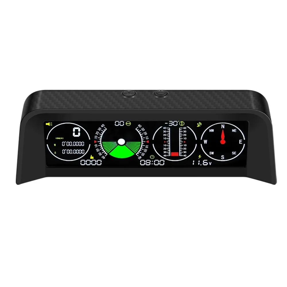 X91 3в1 GPS TPMS Проекционный дисплей Монитор шин Инклинометр Gague Автомобильный компас Инклинометр Измеритель скорости наклона для всех транспортных средств