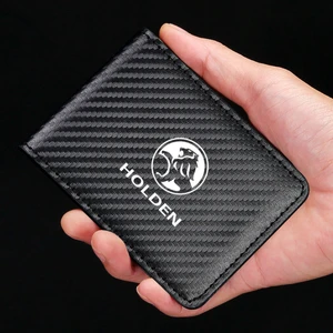 Car Driving Documents Business ID Passport Card Wallet holder For Holden Astra Commodore Cruze Monaro Trailblazer Colorado HSV