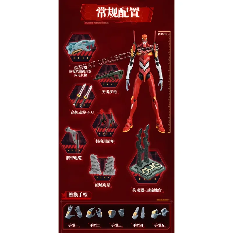 BLOKEES Оригинальные сборные аниме-фигурки EVANGELION-02, 01, 08, EVA00, Asuka, Shinji, модель-игрушка, подарок от Giftmor Toys (art.: 3920dbd45db42) - 3920dbd45db42