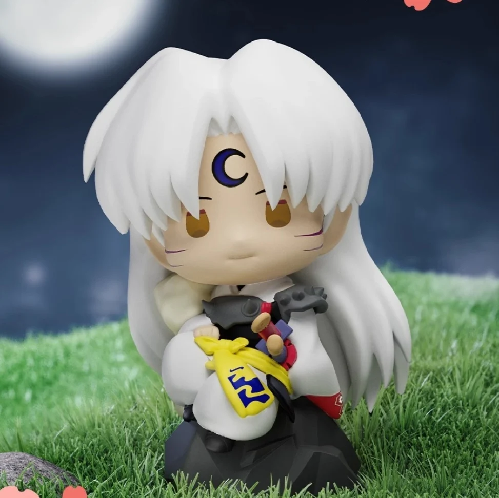 Фото Новая оригинальная слепая коробка Inuyasha, модель Inuyasha Kagome Higurashi, аниме-фигурка, загадочная коробка, декоративная фигурка, периферийные подарки, игрушки №3
