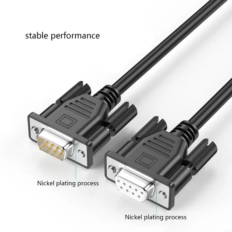 E1YB RJ45 до DB9 RS232 Последовательный порт Кабель Power Cable Мужской/женские разъемы Провод