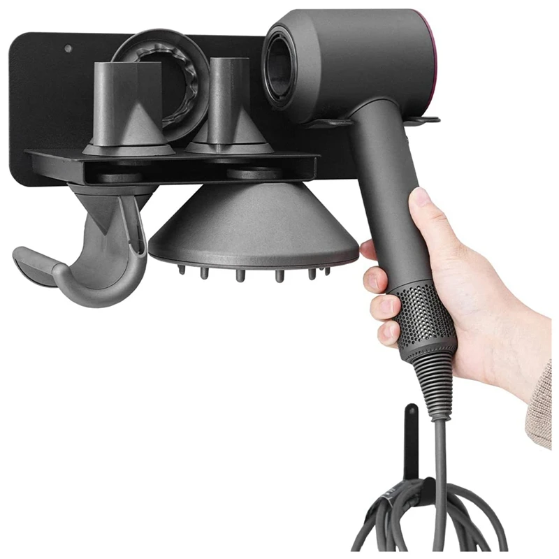 

Hair Dryer Holder Bathroom Blow Dryer Holder Storage Rack For Dyson Supersonic Hair Dryer