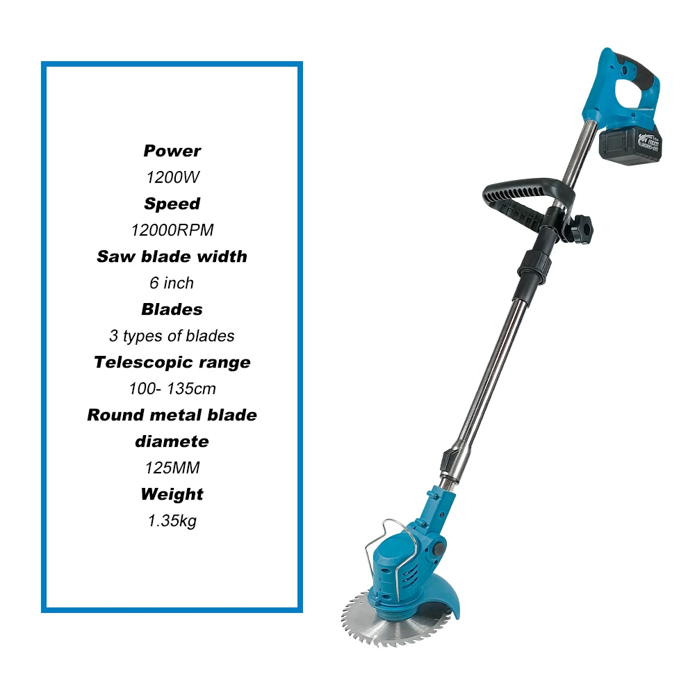 Беспроводная электрическая газонокосилка Kamolee