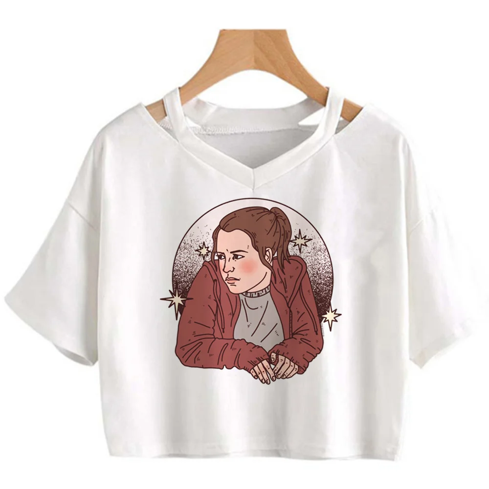 

Кроп-топ с рукавом «последний из США», винтажный Готический укороченный топ в стиле Харадзюку, 90-х годов