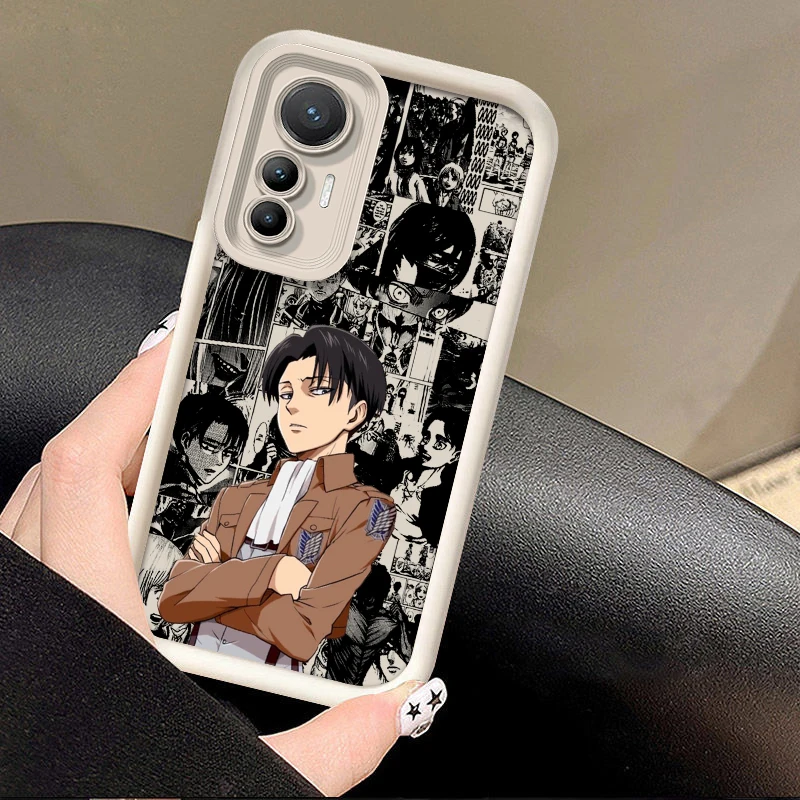 Искусство аниме атаки на титанов для Xiao POCO 12T 11 F2 F3GT F4 F5 X X4 X5 M3 14 Pro GT 4G фотовспышка