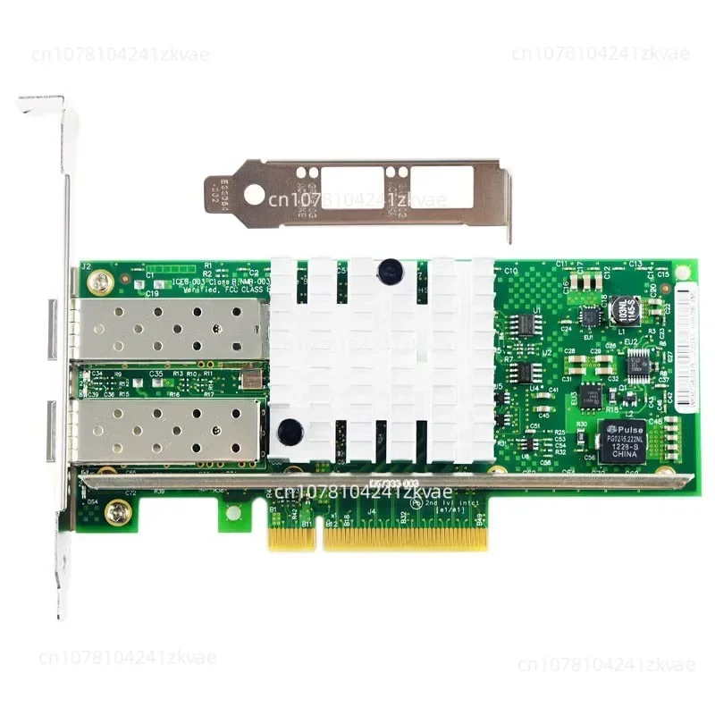 Подходит для Φ 10G x8 Intel 82599 ES chip dual port Ethernet сетевой адаптер E10G42BTDA без SFP