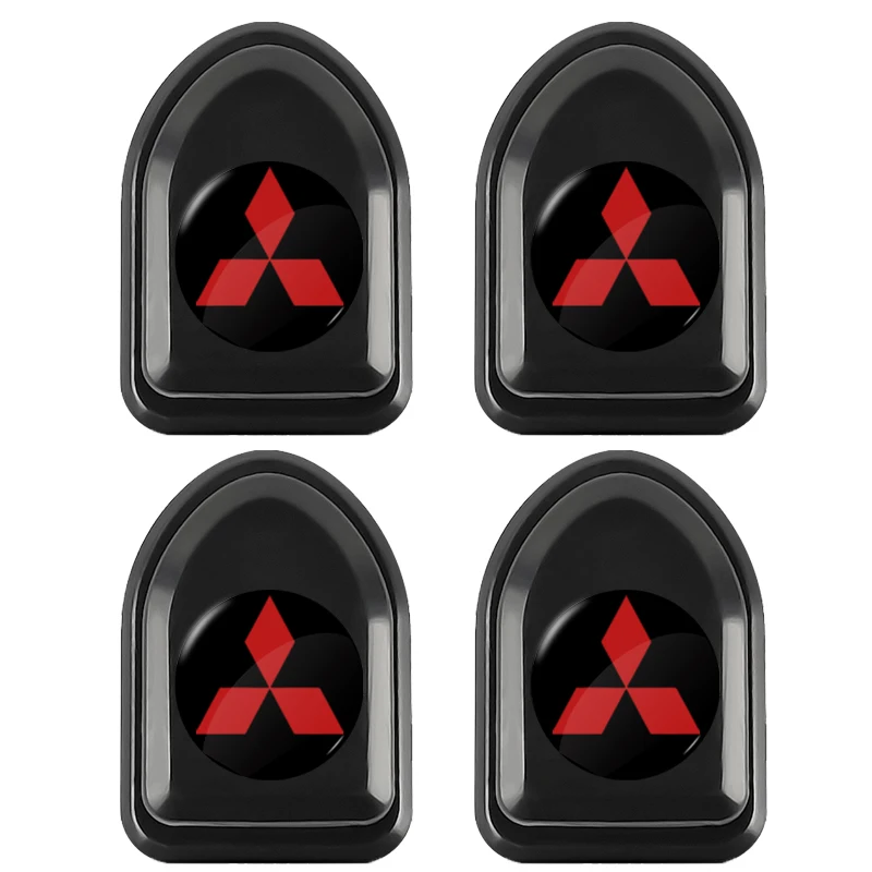 

4 шт. самоклеящиеся крючки для салона автомобиля, аксессуары для автостайлинга для Mitsubishi ASX Lancer Pajero Outlander Galant Carisma EX EVO