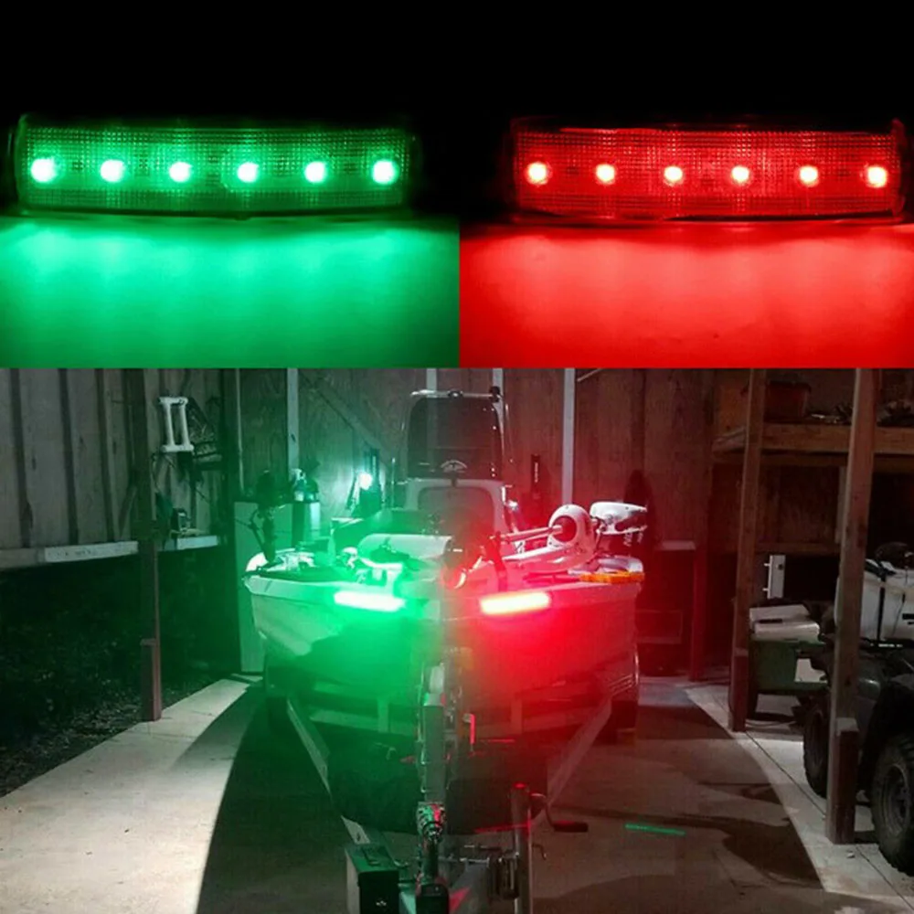 

Led Long Strip Side 11Lights Waterproof 1Boat Navigation1 Port 1Starboard1 Lights 1Car Truck 1Side 1Lamps Car Lights Accessories