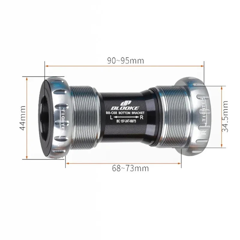 Комплект BB для шоссейного/горного велосипеда 24 22 мм уплотнение/керамический