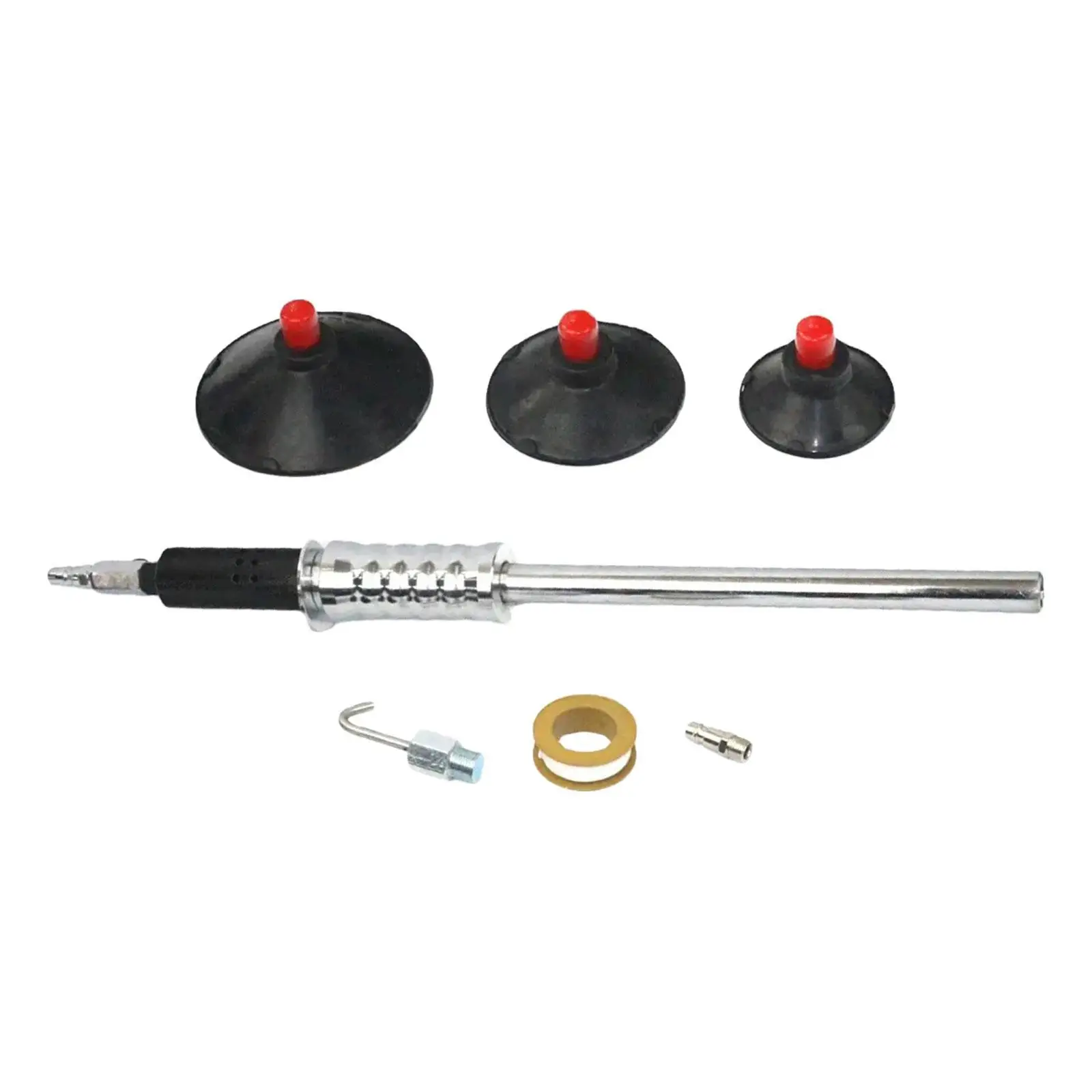 Пневматический инструмент для удаления вмятин с 3 присосками