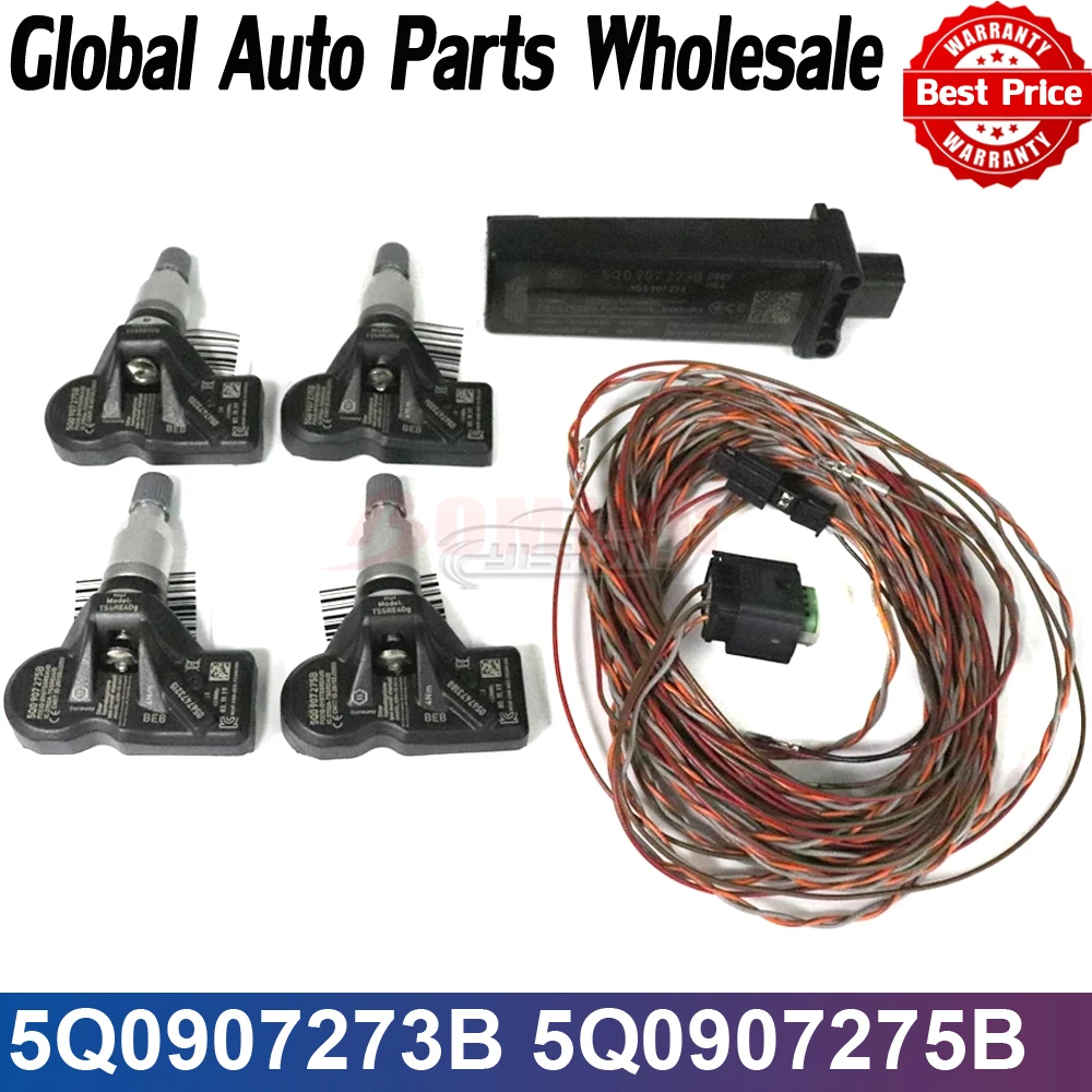 Автомобильный датчик системы контроля давления в шинах TPMS 5Q 0907273 Б 0907275 B для AUDI Q7 A5