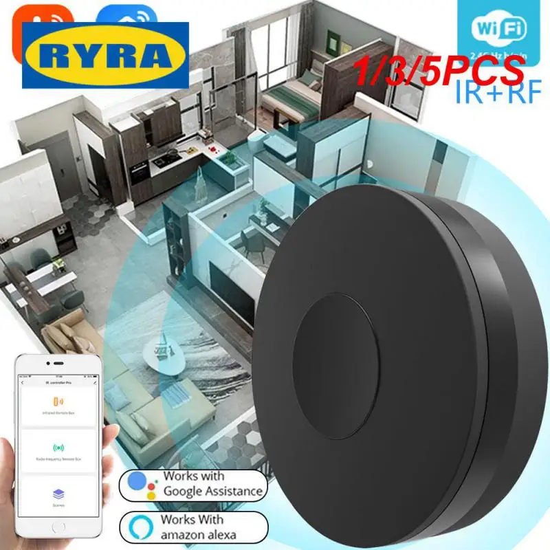 

1/3/5 шт. инфракрасный пульт дистанционного управления Tuya WiFi для умного дома для ТВ кондиционер работает с Alexa Home Яндекс Алиса дом