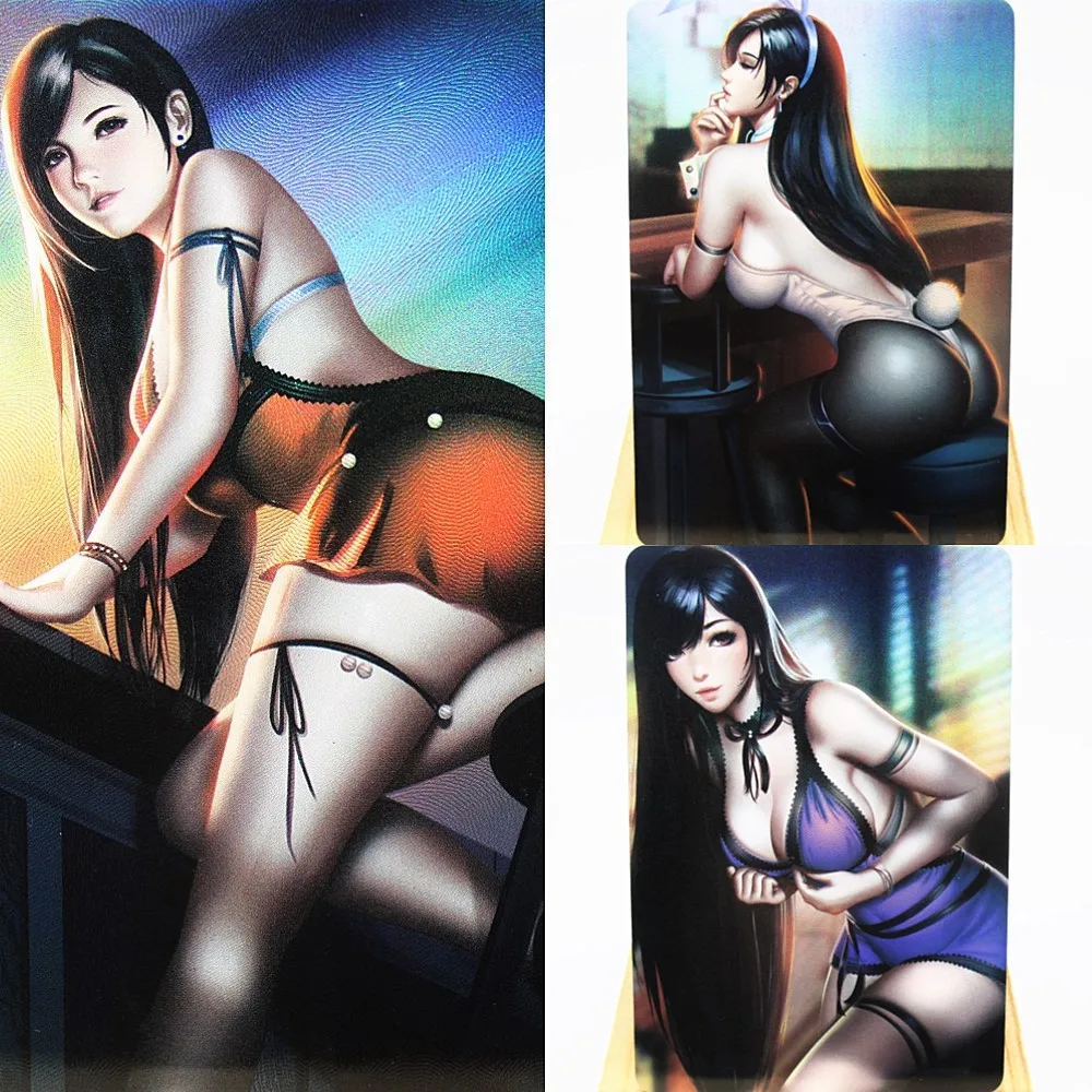 3 шт./комплект аниме-карты для девочек | Игрушки и хобби