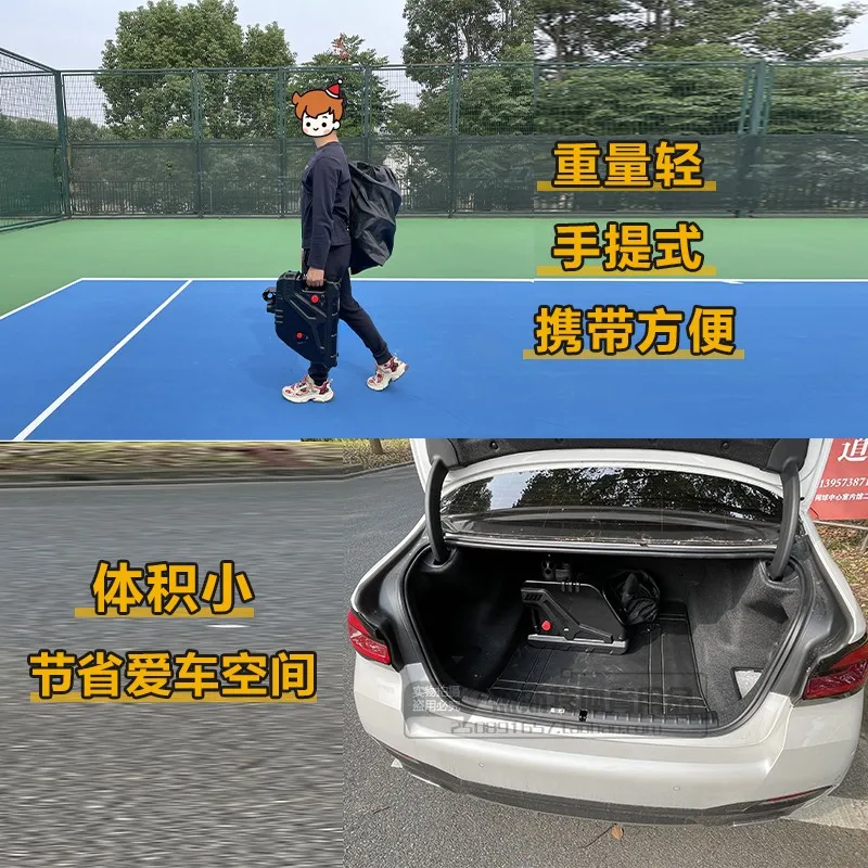 Новинка 2024 портативный тренажер для тенниса метания и подачи мячей одного игрока