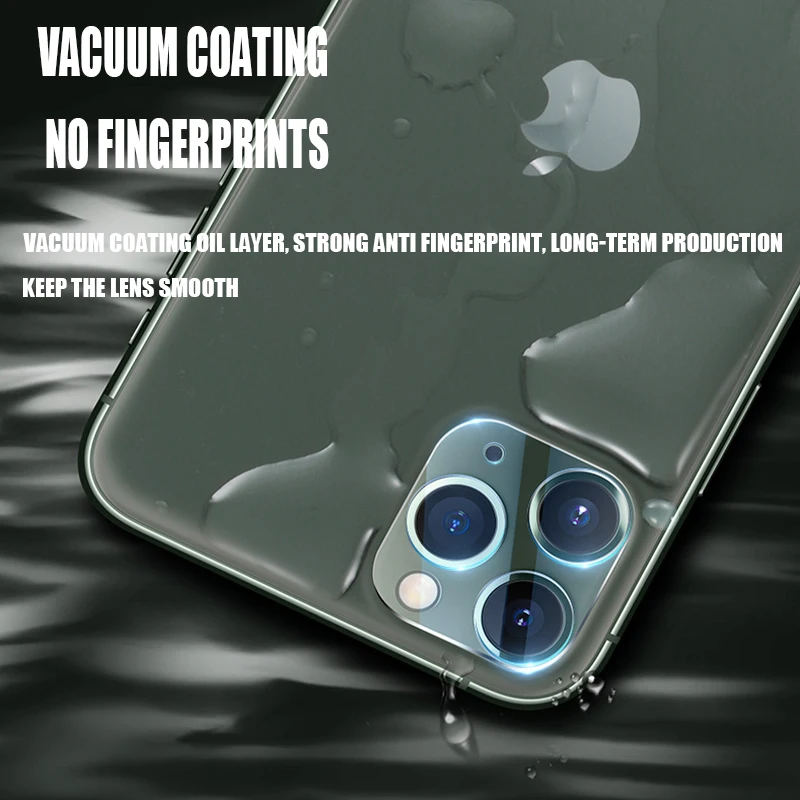 Закаленное стекло для объектива камеры iPhone 11 12 Pro XS Max X XR 7 8 6 6S Plus SE 3 шт. | Мобильные
