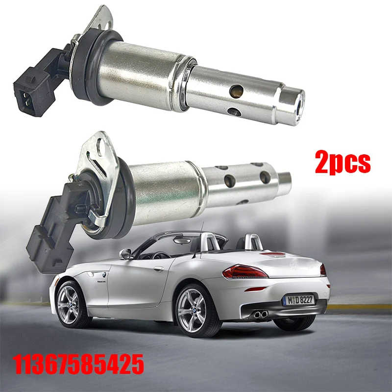 

New 2 Pcs Engine Variable Valve Timing Control Solenoid VANOS VVT 11367585425 For BMW N51 N52 N54 135i 328i 335i 525I X3 128i