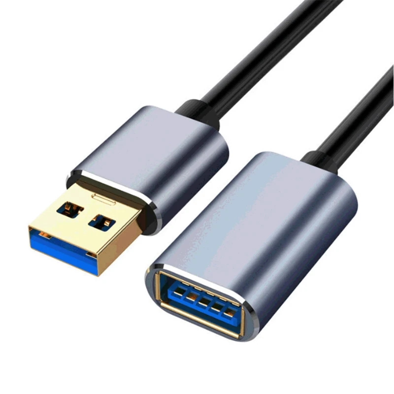 Алюминиевый удлинительный кабель USB 3.0 5 Гбит/с Кабель для передачи данных между мужчинами и женщинами Удлинитель USB 3.0 для
