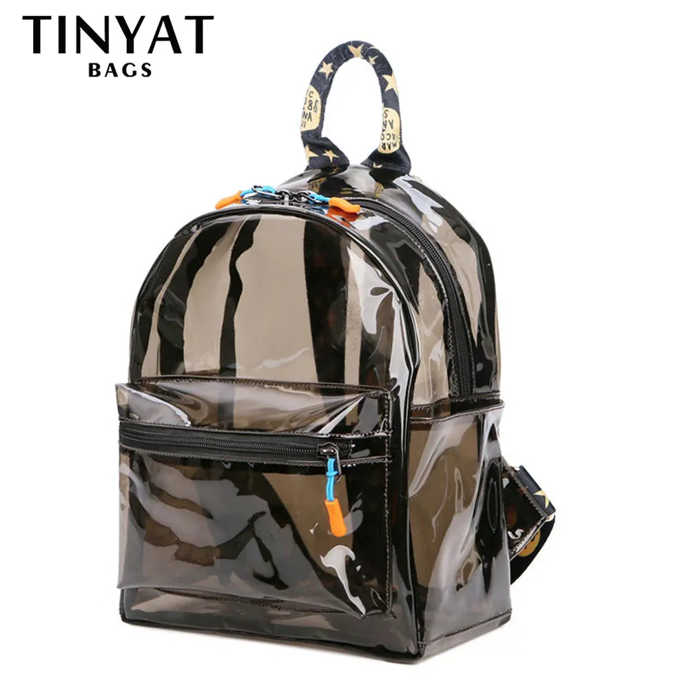 

Прозрачный рюкзак TAYINT для учеников средней школы, водонепроницаемый милый рюкзак для колледжа, маленькая Спортивная дорожная и повседневн...