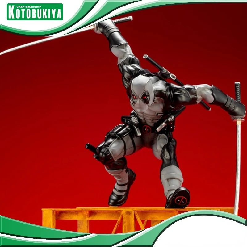 

Kotobukiya MK222 Wade Winston Wilson Deadpool limited edition ARTFX statue Action Figures Assembled Models kids Gifts Anime