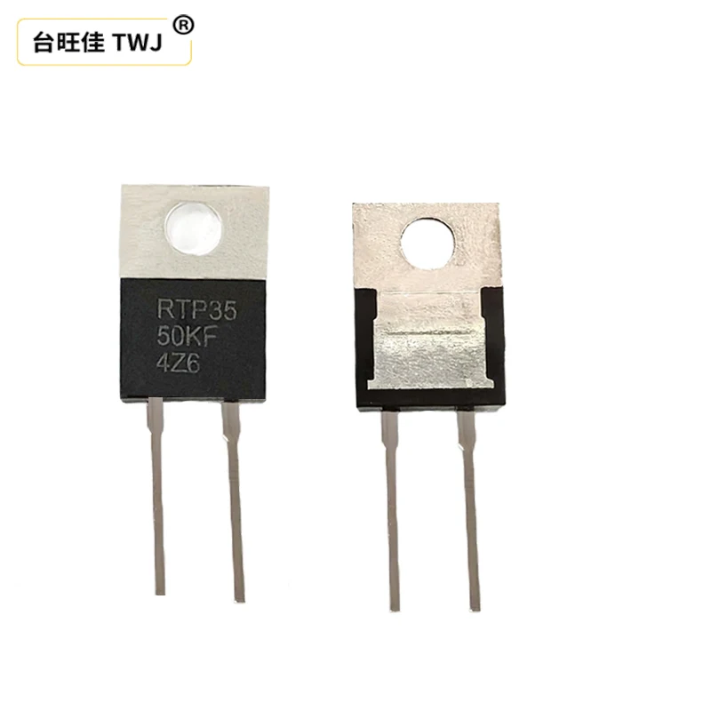 2PcsTO220/TO247 RTP высокой мощности 35W50100W5RF25R1K10K50K4R100R2R47R8R200 Ом 50R толстопленочный