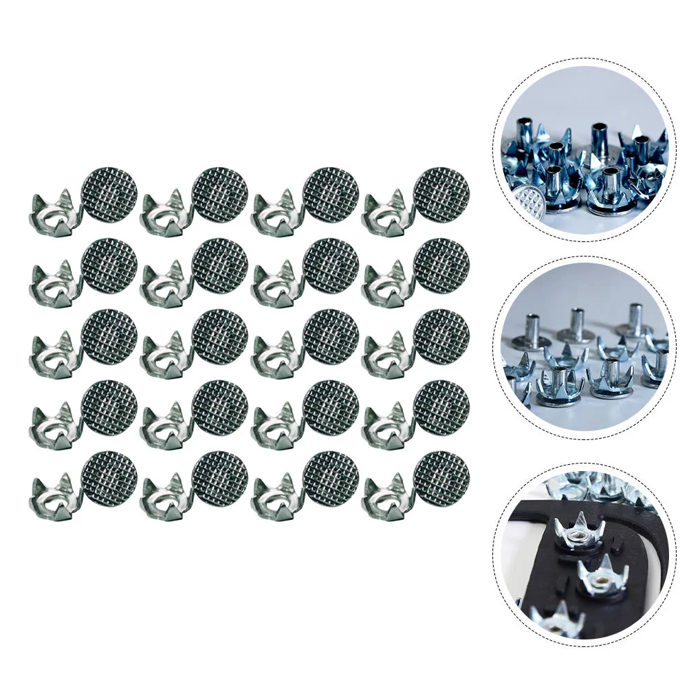 20 шт. кошки шипы портативная обувь принадлежности для катания на коньках гвозди с