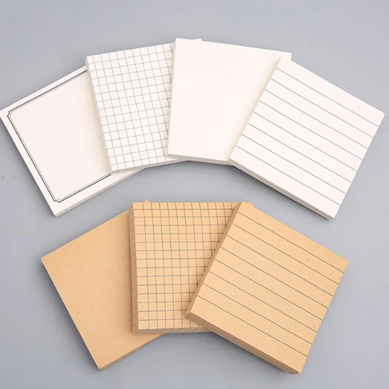 Sticky Stationery Notepad Posted It Office Bookmark Sticky Notes Kawaii Design Stickers in Notebook Memo Pad