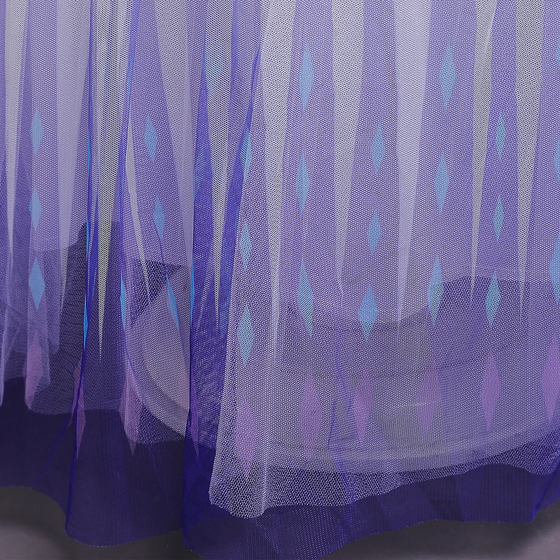 Fancy Cosplay Girls Princess Dress Snowflake Costume For Halloween Christmas Kids Party Dresses Holiday Clothing | Детская одежда и