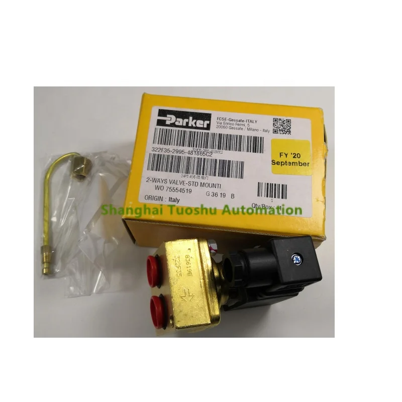 

Новые оригинальные СОЛЕНОИДНЫЕ клапаны Parker 322F35,322F35-2995-481865C2 1/2 дюйма общего назначения