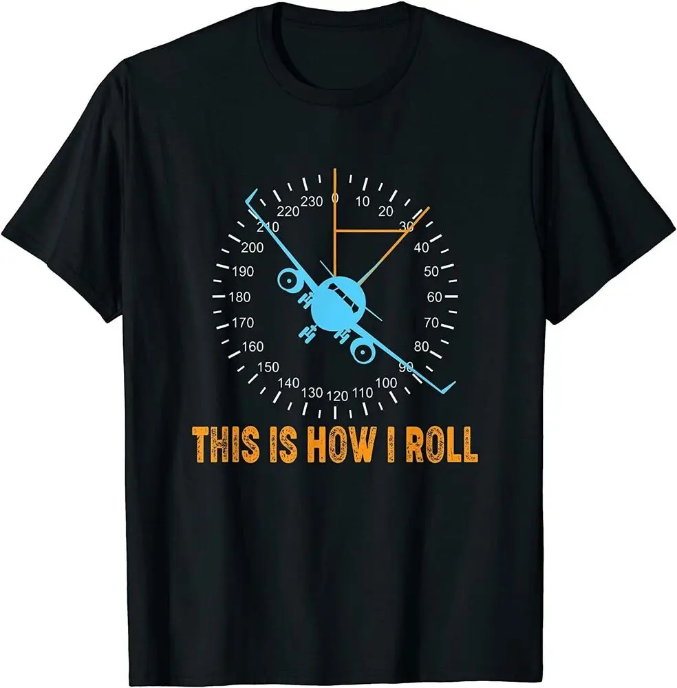 

This Is How I Roll Airplane Pilot Shirt Aviation T-Shirt