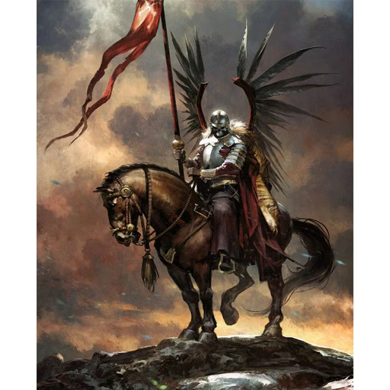 Алмазная живопись AB алмазная 5D сделай сам броня рыцарь украшение для стен