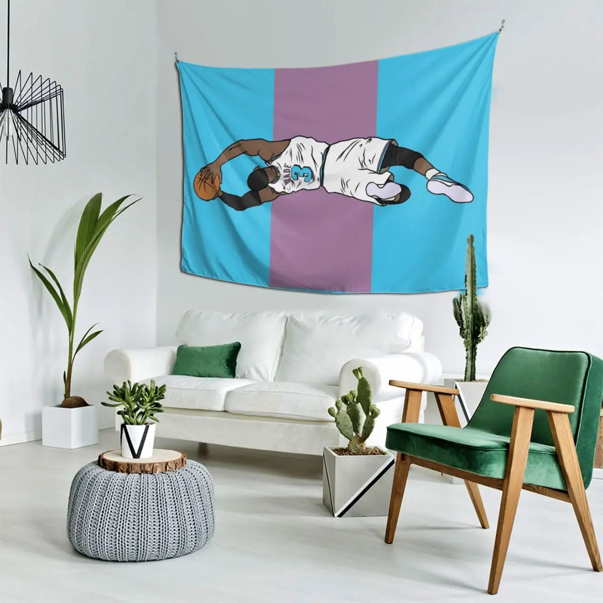 Гобелен Dwyane Wade Vice декоративный настенный ковер на стене декор комнаты милый