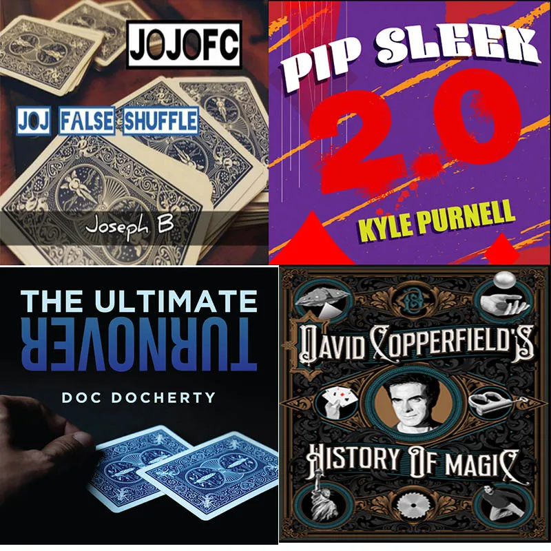 

Joseph B on Jay Ose False Cut,History of Magic by David Copperfield,The Ultimate Turnover by Doc Docherty,Pip Sleek 2.0 by Kyle