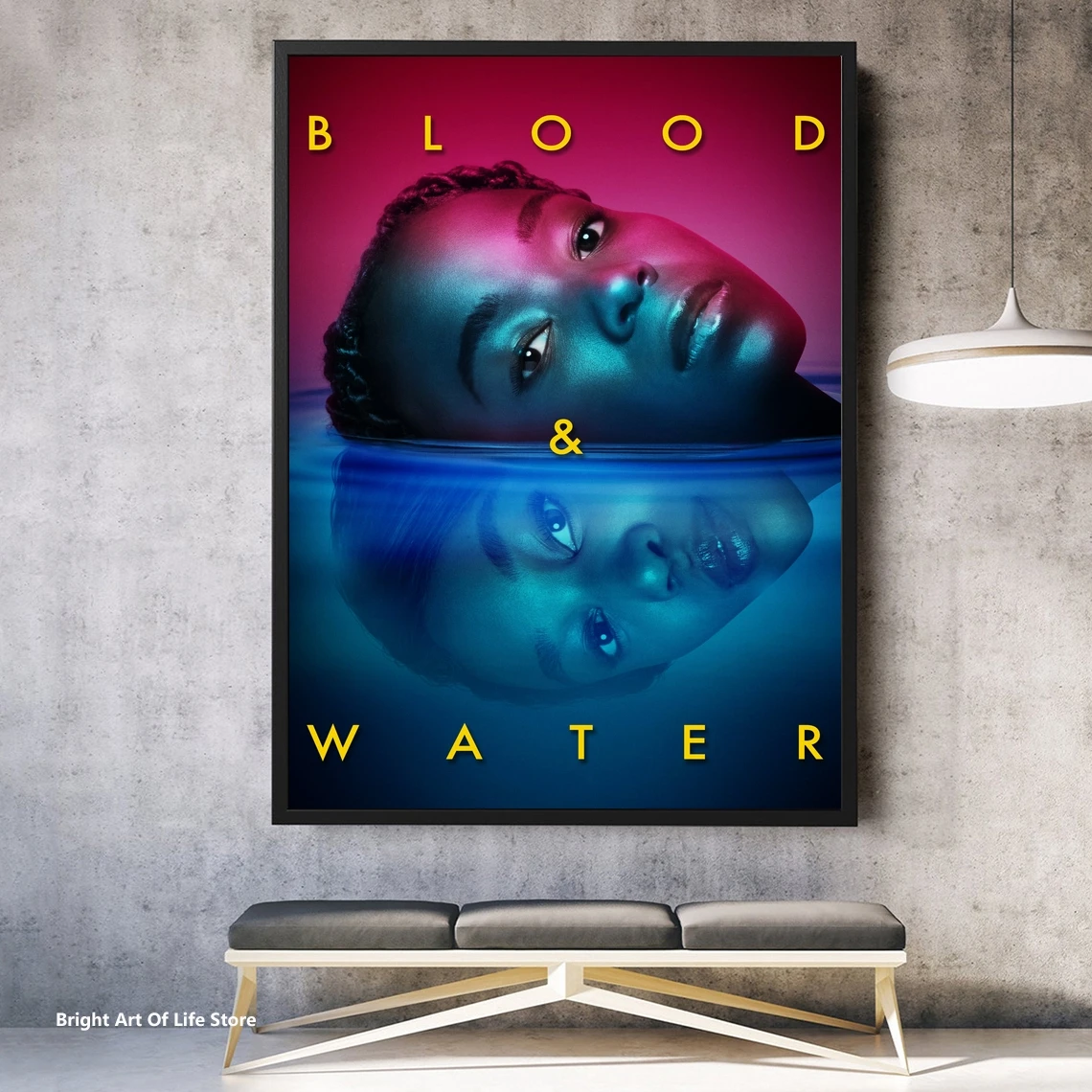 

Blood & Water Poster Star Actor TV Series Canvas Poster Photo Print Wall Painting Home Decor (Unframed)