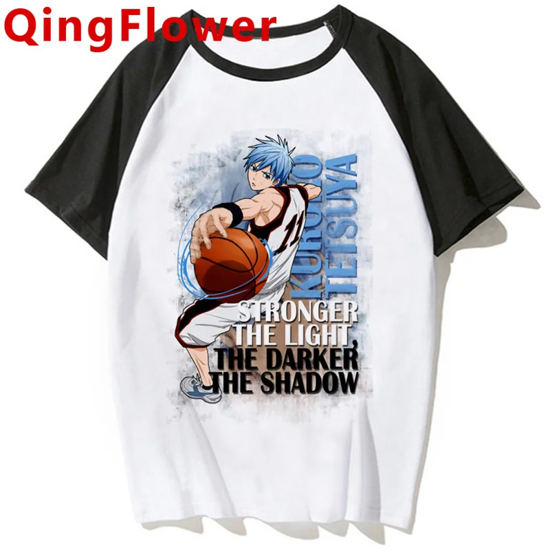 Футболка Haikyuu Kuroko без корзины мужская белая футболка в эстетике винтажный летний