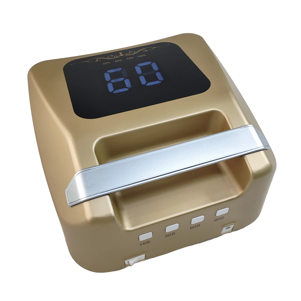 Лампа для постачальника ногтей маникюра УФ-светодиодная перезаряжаемая