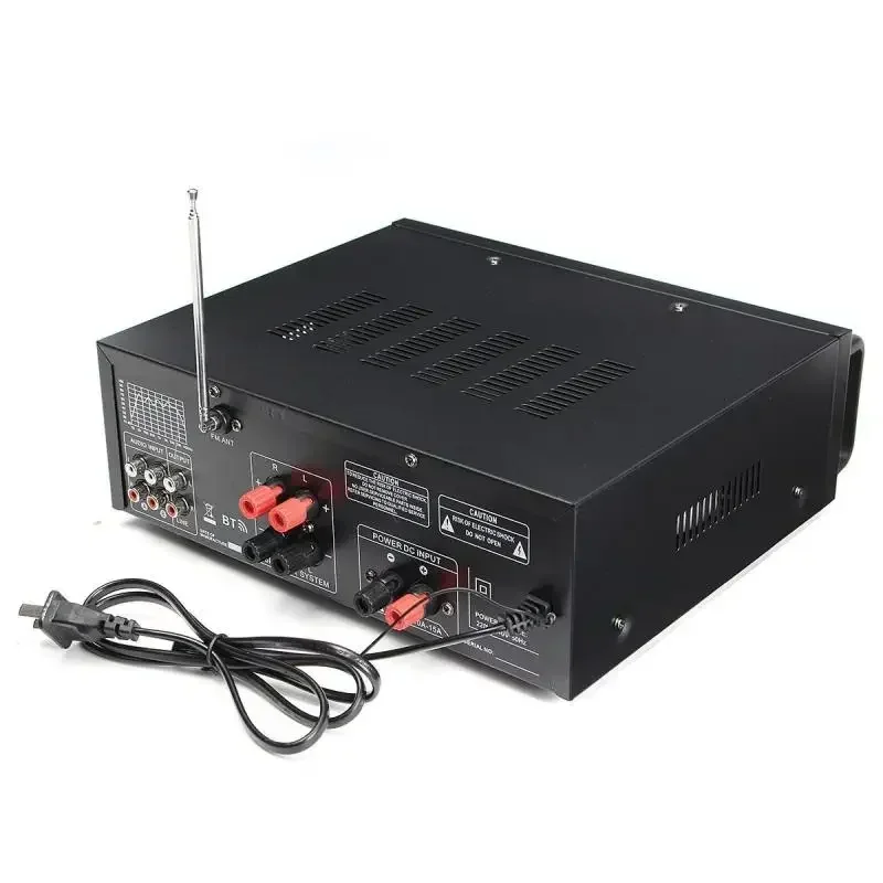 Фото 2000 Вт аудио мощность HiFi усилитель 326BT AV усилитель динамик с дистанционным управлением для автомобиля дома поддержка Bluetooth 2.0 канал №4