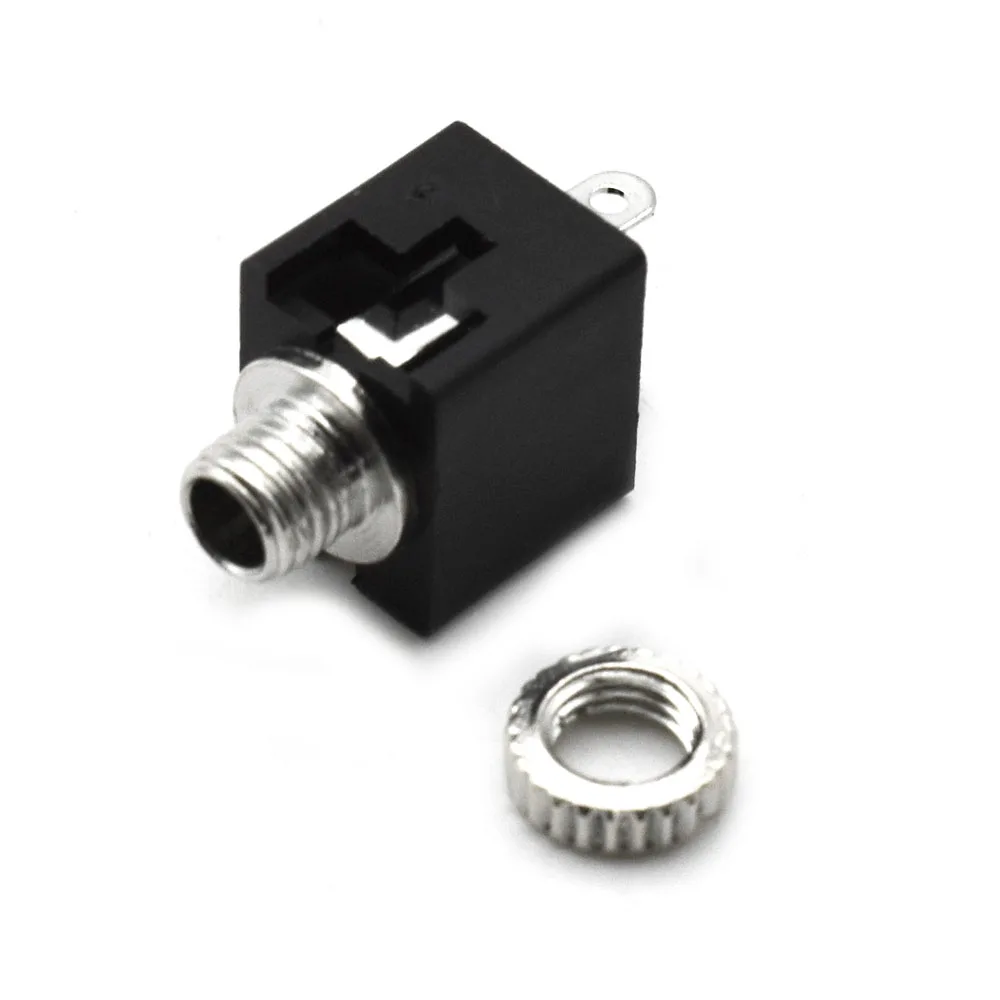 2pcs Acoustic Guitar Ukulele Pickup Piezo Jack EQ Connector 2.5mm | Parts & Accessories