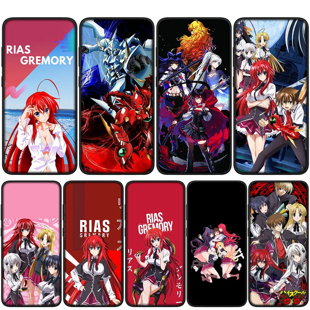 Чехол Rias Gremory High School DxD для Samsung Galaxy S21 S20 Fe S23 S22 Ultra S8 Plus A12 A13 A21S A71 S7