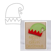 christmas hat metal cutting die for card decoration diy card album photo make crafts stencil scrapbooking new 2022
