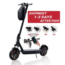 HEZZO 성인용 전동 스쿠터 HS-G30, 전방 충격 모페드 전동 킥 스쿠터, 500W, 36V, 15Ah, 10 인치, 35 km/h