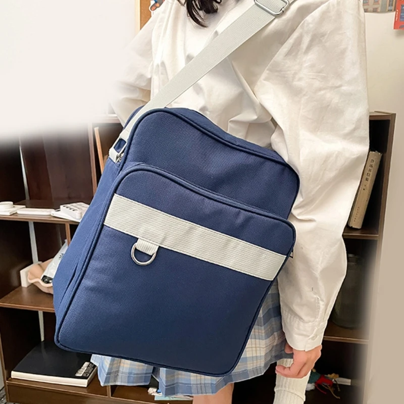 JK униформа сумка через плечо большая вместительная школьная для книг