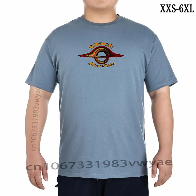 

Black Hole Gargantua Tshirt Interstellar Science Fiction Film Homme TShirt Tee Pure Cotton Oversized Fashion T shirt Streetwear