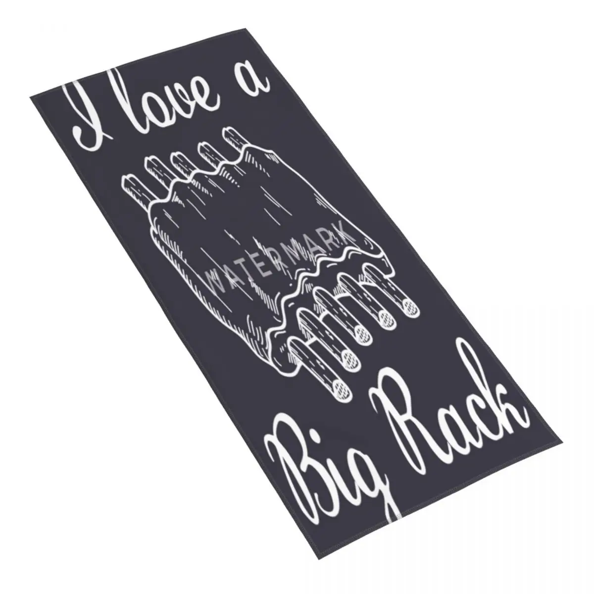 

I Love A Big Rack Towel Skin-friendly Fabric Pool Towel Souvenir