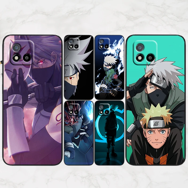 

Cartoon Naruto Kakashi For OPPO Realme Q3S GT Q3 C21Y C20 C21 V15 X7 V3 V5 X50 X3 X2 Q2 C17 C12 C11 Pro 5G Black Phone Case